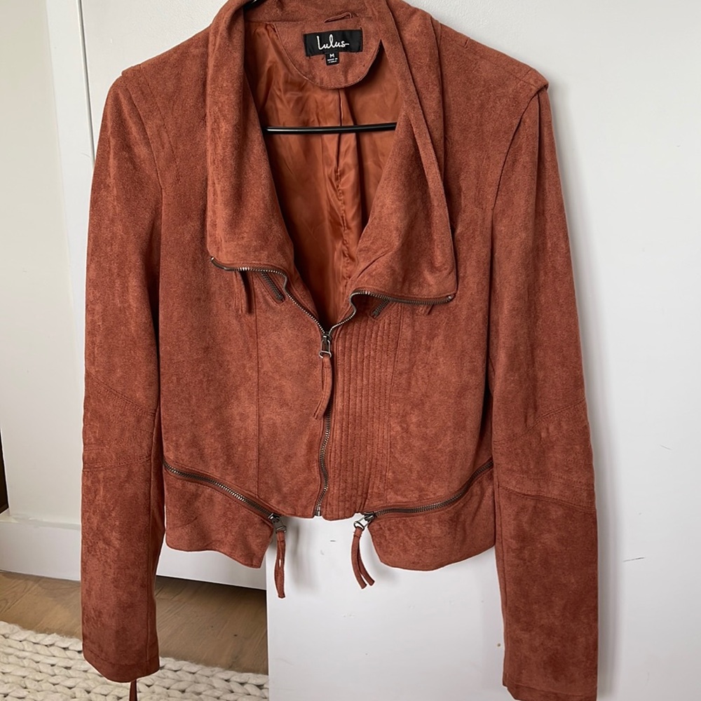 LULU’s Amber Suede Jacket